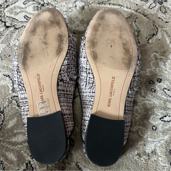 Karl Lagerfeld Tweed Mule - Picture 3 of 3